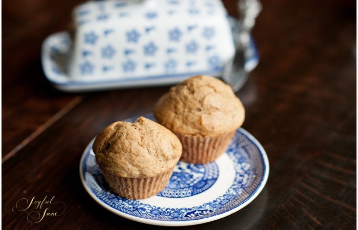 Sprouted Banana Bread Muffins